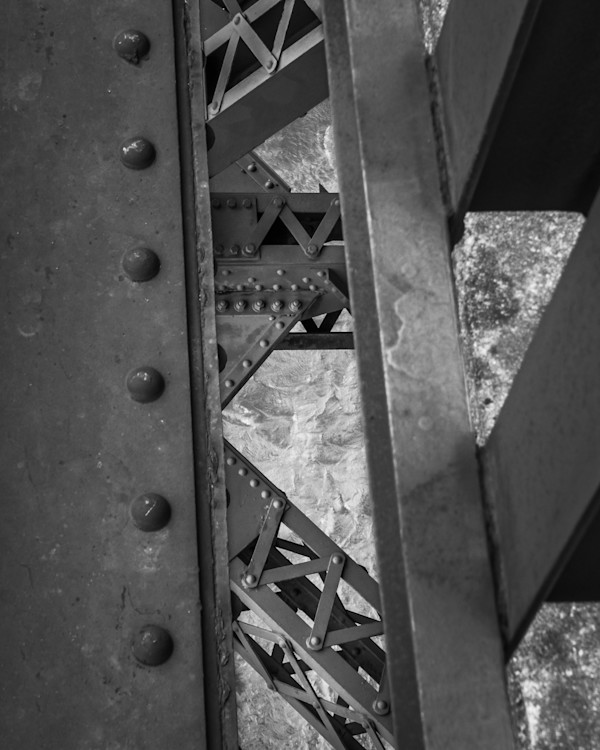 Golden Gate Bridge - Ironworks High Over the Sea by Juan Matorras