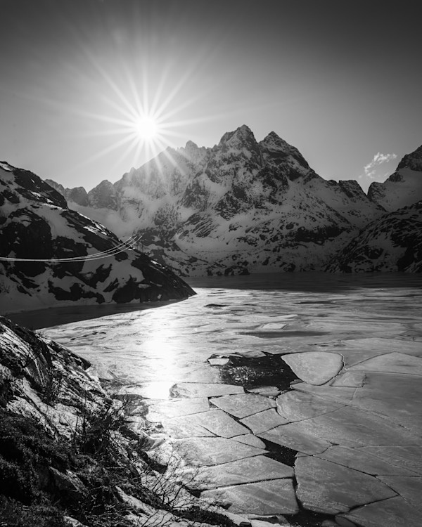 Lofoten - Ice Cracks Under the Sun by Juan Matorras