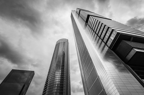 Madrid - Towers Reaching Into the Sky by Juan Matorras