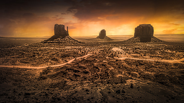 Monument Valley - Memories of Western Movies by Juan Matorras