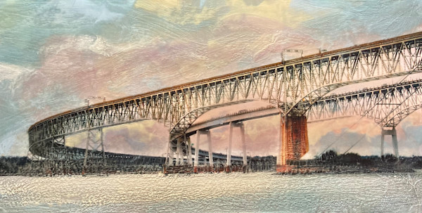 Chesapeake Bay Bridge by Barbara Talbott