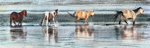Chincoteague Ponies by Barbara Talbott