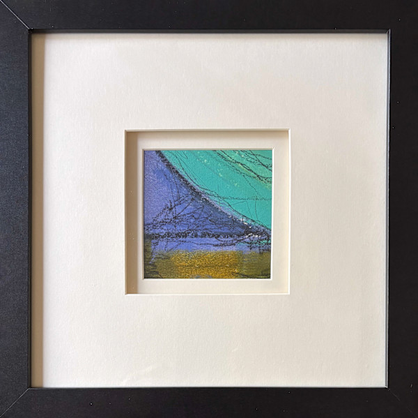 Cold Wax Small 1 by Barbara Talbott, Image 2.