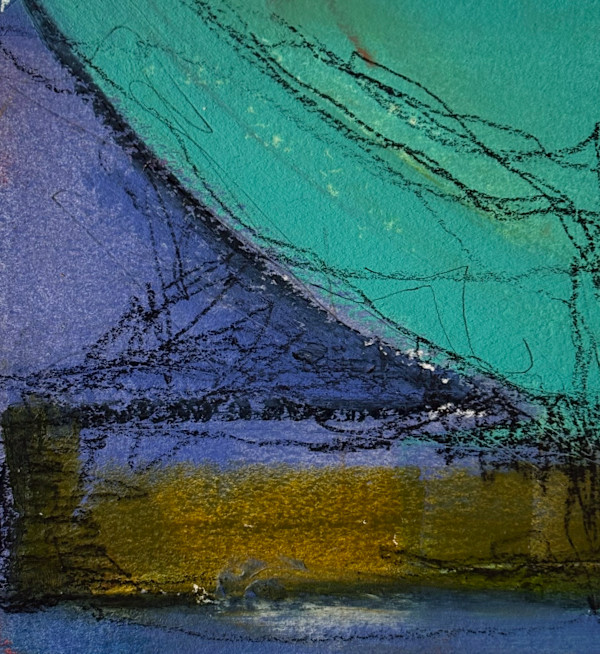 Cold Wax Small 1 by Barbara Talbott