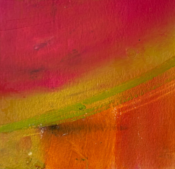 Cold Wax Small 2 by Barbara Talbott