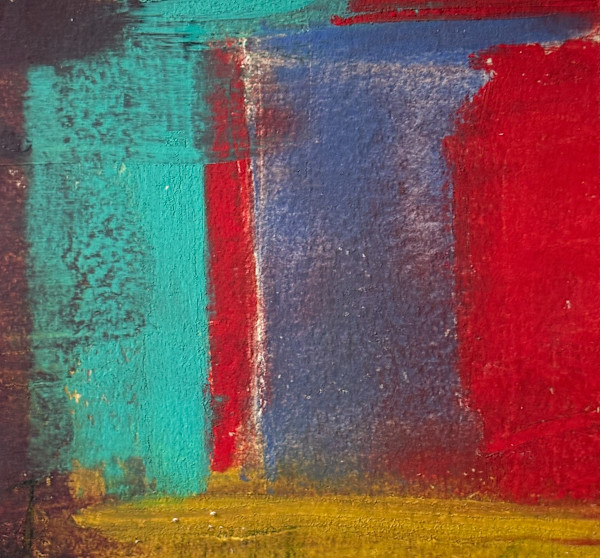 Cold Wax Small 6 by Barbara Talbott