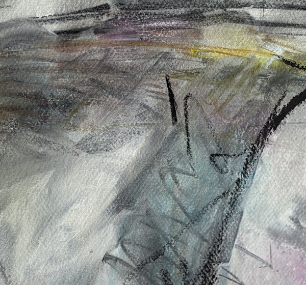 Gouache Abstract 5 by Barbara Talbott