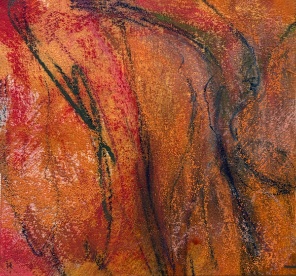 Pastel Abstract 14 by Barbara Talbott