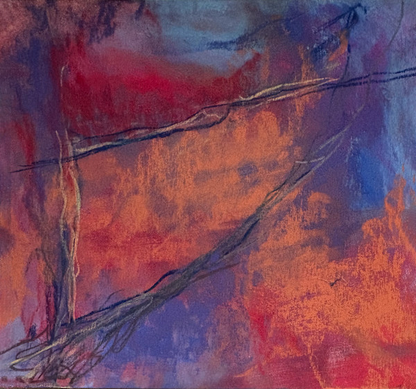 Pastel Abstract 6 by Barbara Talbott