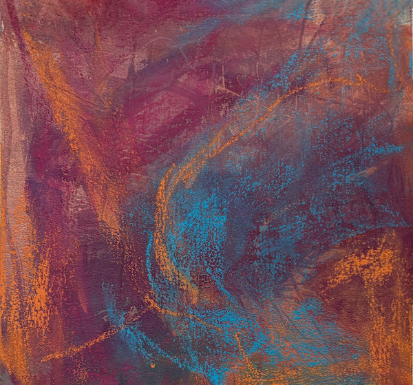 Pastel Abstract 8 by Barbara Talbott