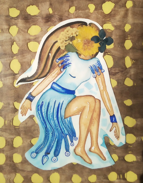 Squatting Femme by Sara Margarita Martin, Image 1.
