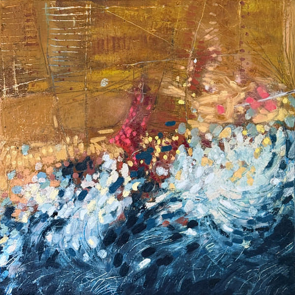 Lachesis At Work (Moirai) by Elena Behrakis