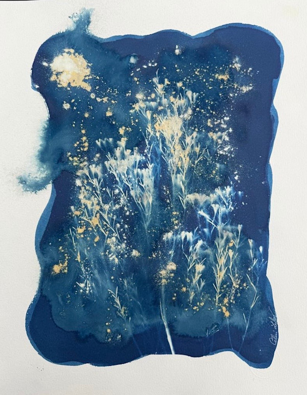 Golden Flowers by CELINE LEFORT