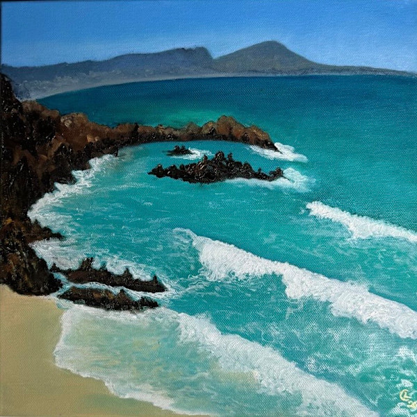 Ocean's Embrace - Voelklip, Hermanus by CELINE LEFORT, Image 1.