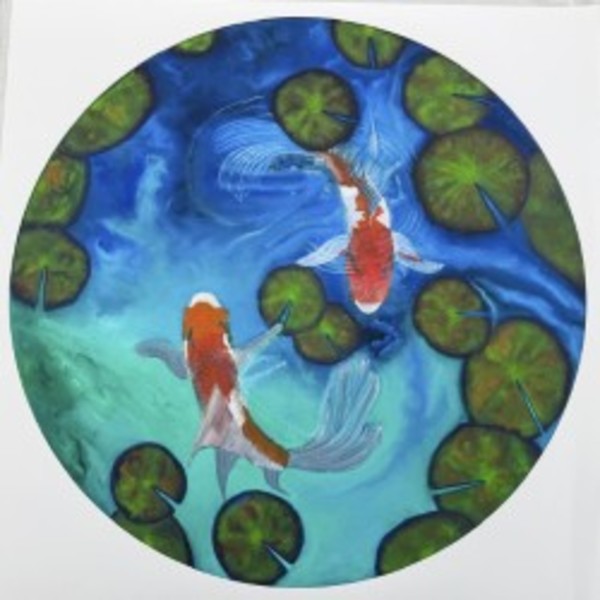 The fish (Print smaller) by CELINE LEFORT