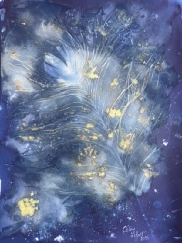 Peacock Feather by CELINE LEFORT