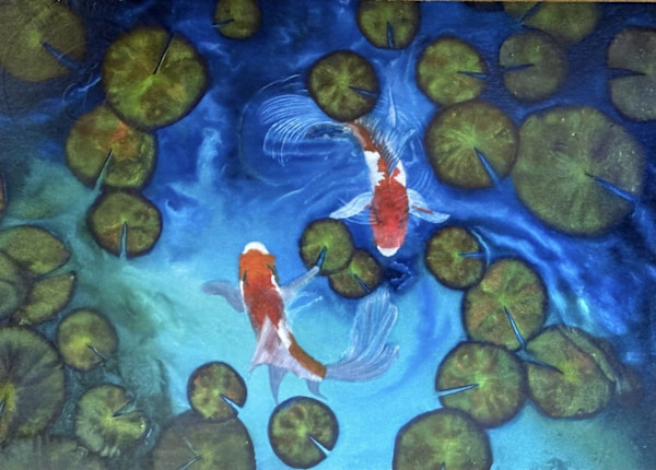 The fish (Mini Fine Art Print / Post Card / A6) by CELINE LEFORT