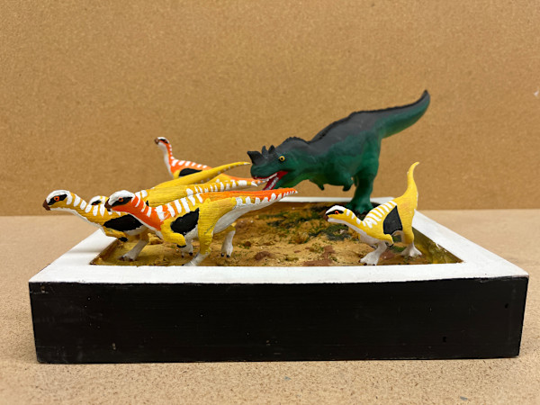 Ceratosaurus Hunting Diorama by Andrew Bovenzi, Image 19.