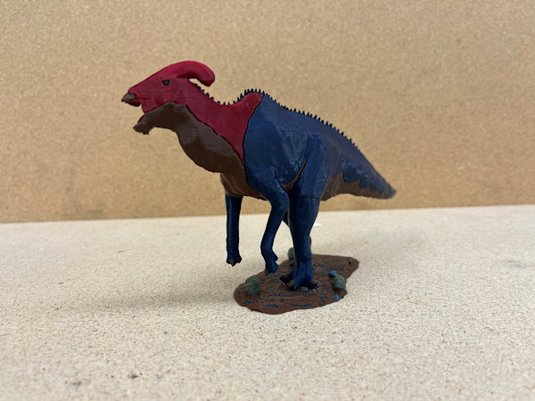 Parasaurolophus cyrtocristatus model by Andrew Bovenzi, Image 9.
