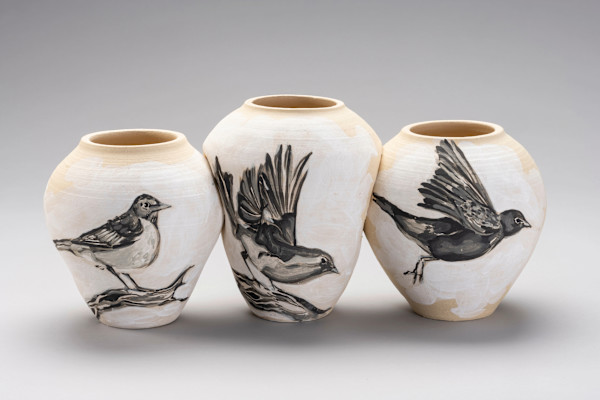 Birds in Flight by Raia Silverman