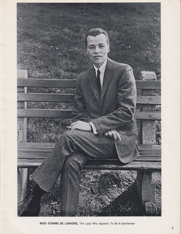 Stormé DeLarverie  photographed by Diane Arbus by Infinity: American Society of Magazine Photographers, Diane Arbus