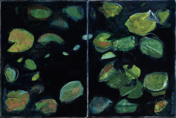 Beech Forest #2 and #3 Diptych by Laura Shabott
