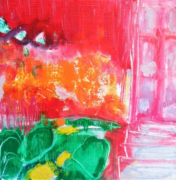 Studio Lilies and Squash by Laura Shabott