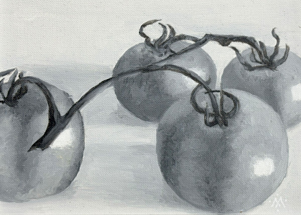 Vine Tomatoes II by Martha Lee Turner