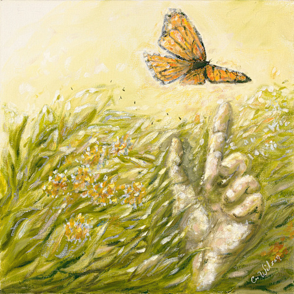 Butterfly and Hand 03 by Christina Wilson, Image 1.