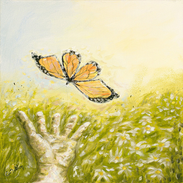 Butterfly and Hand 04 by Christina Wilson, Image 1.