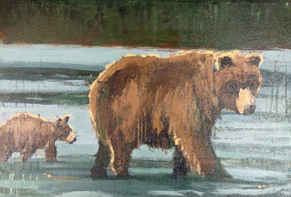 Wading Together by Kristen Engel, Image 1.