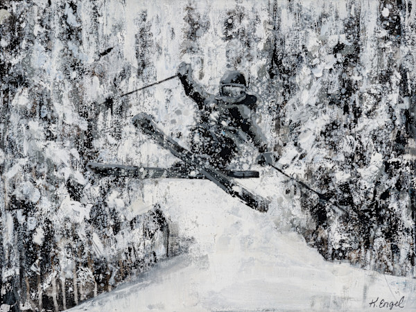 Tree Skiing by Kristen Engel, Image 2.