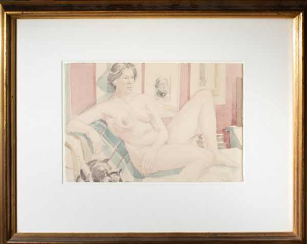 Reclining Nude by George Burk, Image 1.