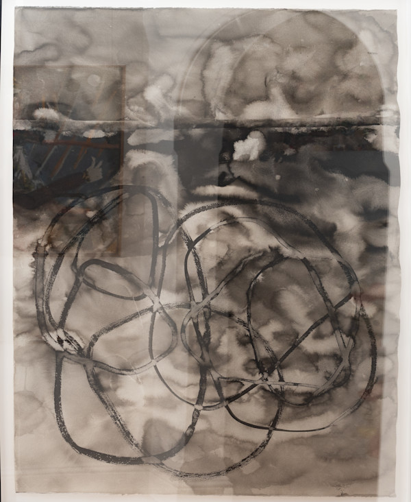 Unseasonal Waterhole & Thunderstorm 1 by Vanessa Russ, Image 1.