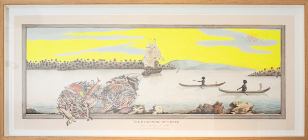 The Beginning of Greed by Joan Ross, Image 1.