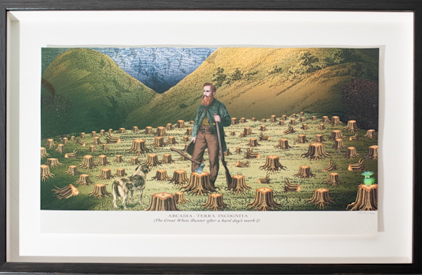 #4 Arcadia: Incognita (The Great White Hunter After Hard Day's Work1) by Milan Milojevic, Image 1.