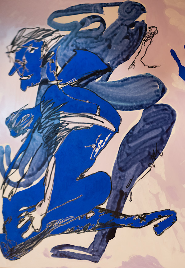 doubt and departure (blue bodies) by Tom Polo, Image 1.