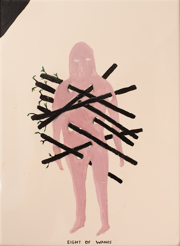 Tarot Card Series: Eight of Wands by Richard Lewer, Image 1.