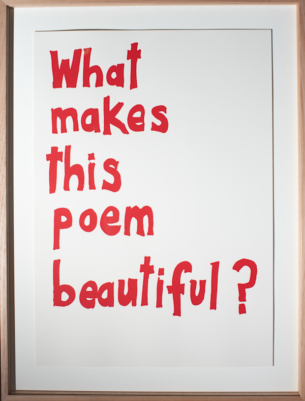 What makes this poem beautiful? by Elizabeth Newman, Image 1.