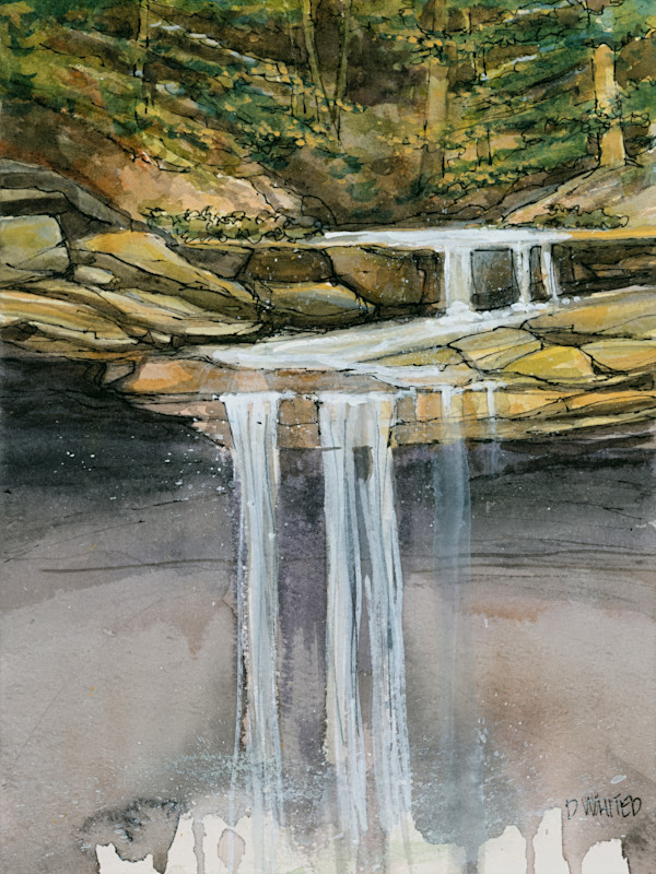 Blue Hen Falls, Cuyahoga Valley National Park by David Whited