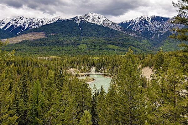 Bow River in Canadian Rockies, Banff National Park, Alberta Canada by David Whited