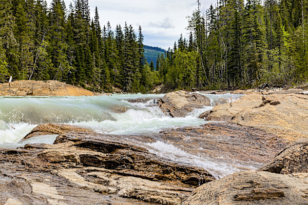 Bow River in the Canadian Rockies, Banff National Park, Alberta Canada by David Whited