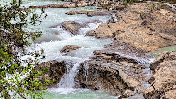 Bow River in the Canadian Rockies, Banff National Park, Alberta Canada by David Whited, Image 1.