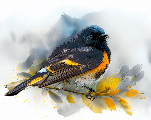 American Redstart by David Whited, Image 1.