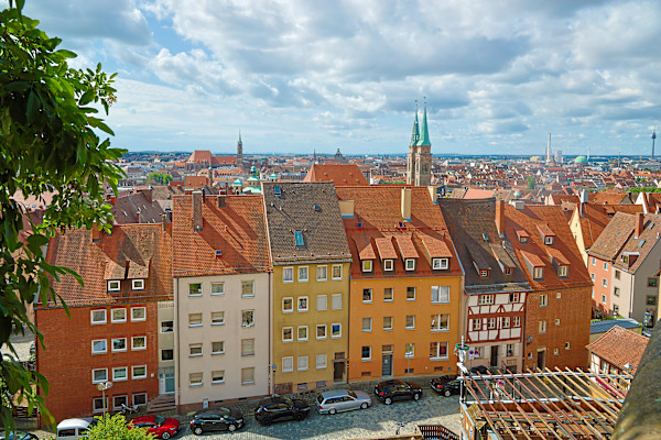 Streets of Medieval Europe, Nuremberg, Germany by David Whited