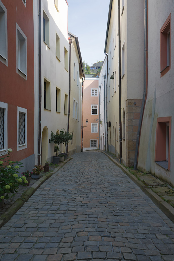 Streets of Medieval Europe, Passau, Germany by David Whited