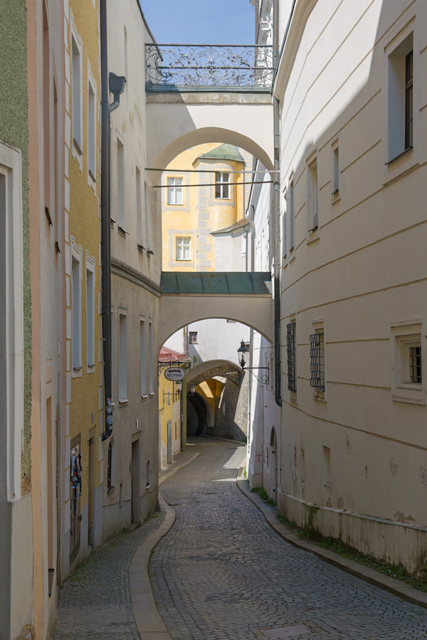 Streets of Medieval Europe, Passau, Germany by David Whited