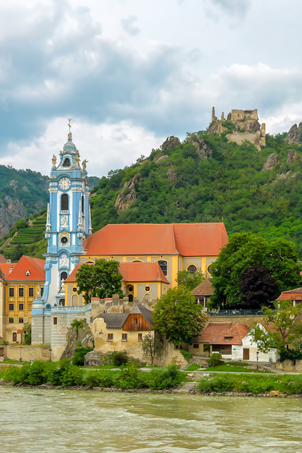 Dürnstein, located on the Danube River in the Wachau region of Lower Austria. by David Whited