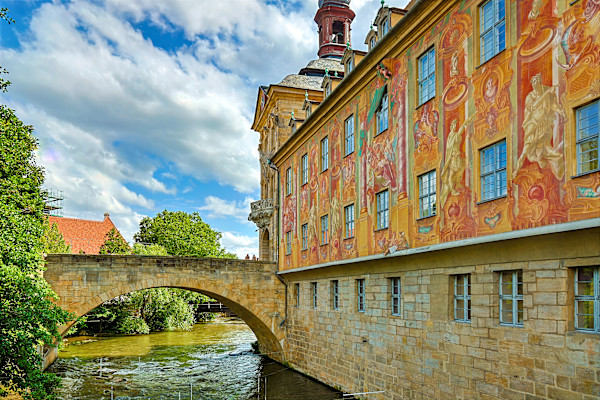 Altes Rathaus (Old Town Hall) in Bamberg, Germany by David Whited