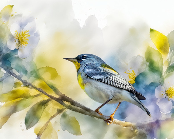 Northern Parula by David Whited, Image 1.